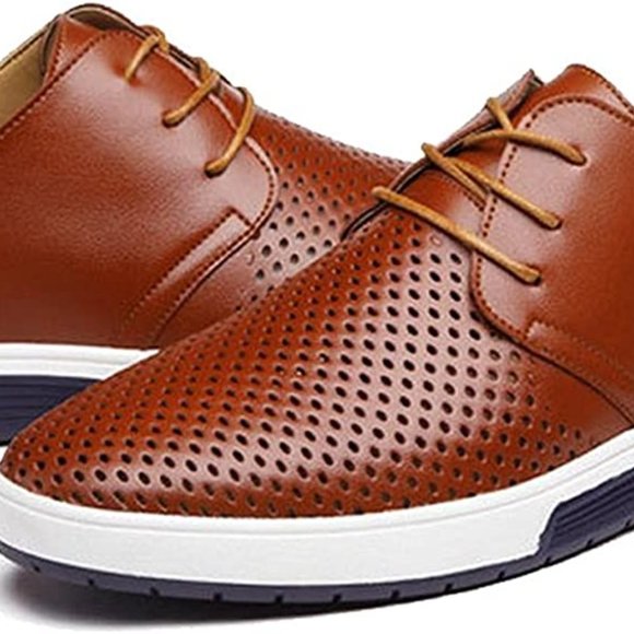 breathable oxford casual shoes